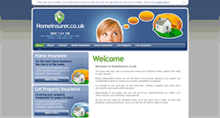 Desktop Screenshot of homeinsurer.co.uk